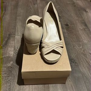 Cole Haan Air Camila 9 B leather wedges new